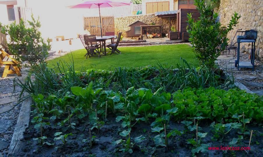 Casa Rural Las Lezas Biel Esterno foto