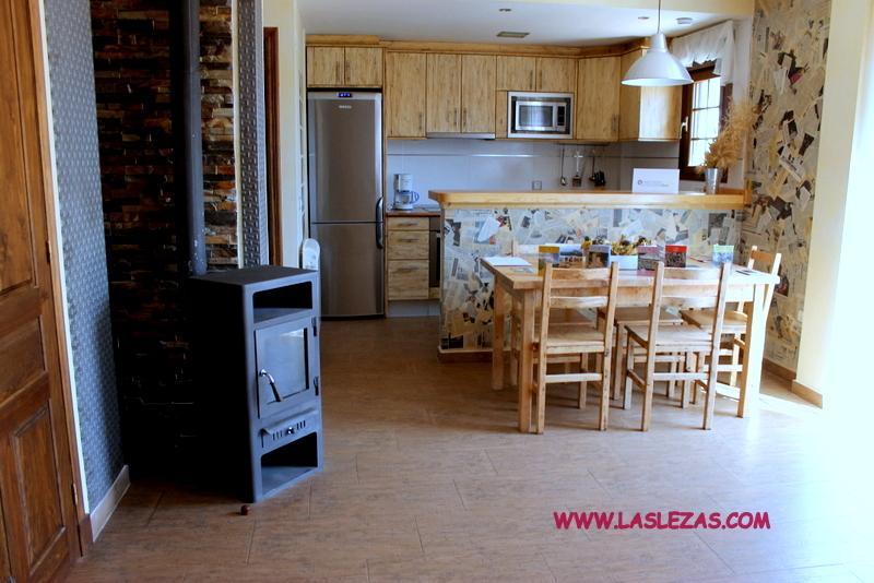 Casa Rural Las Lezas Biel Esterno foto